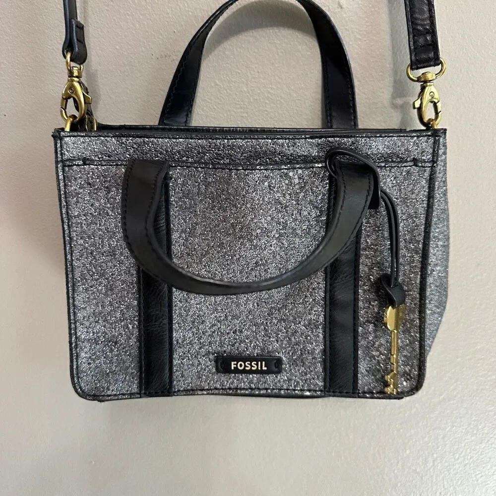 Fossil Maisie Mini Metallic Satchel